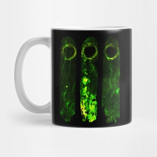 Alien Life - Planets and Stars (Green Space Plasma) Mug